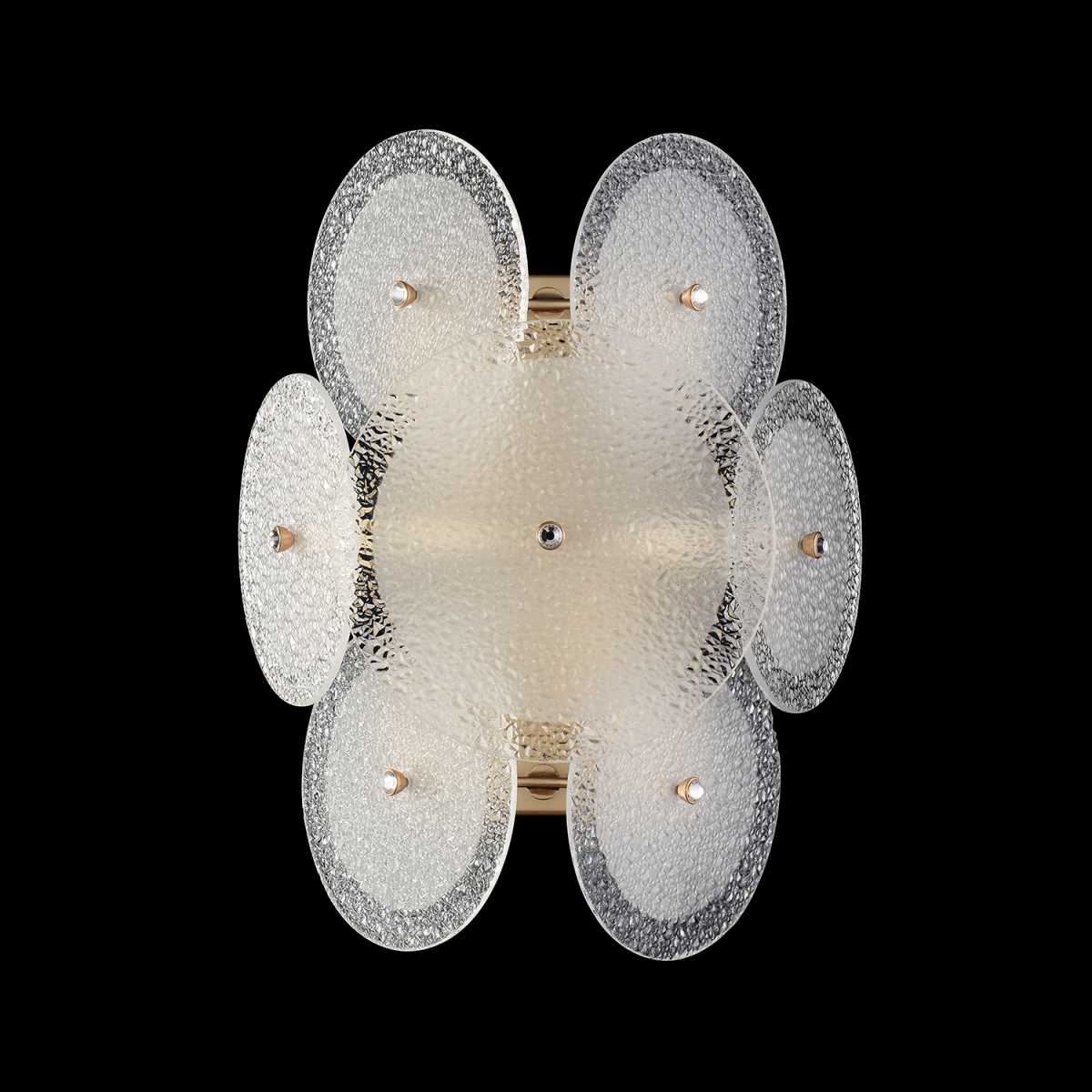 Бра Crystal Lux DANDELION AP2 GOLD