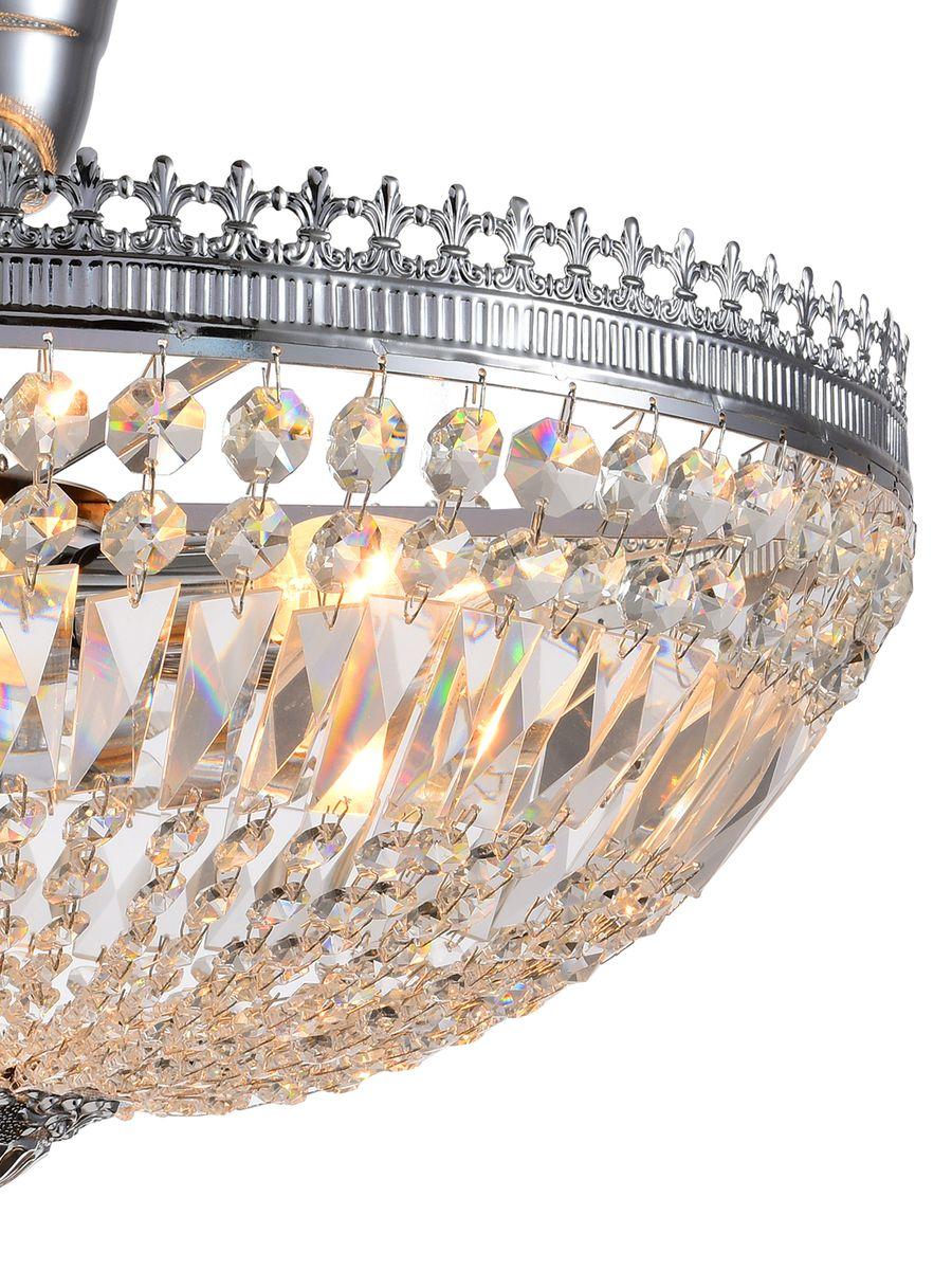 Потолочный светильник Natali Kovaltseva Rococo 81406/6C Chrome