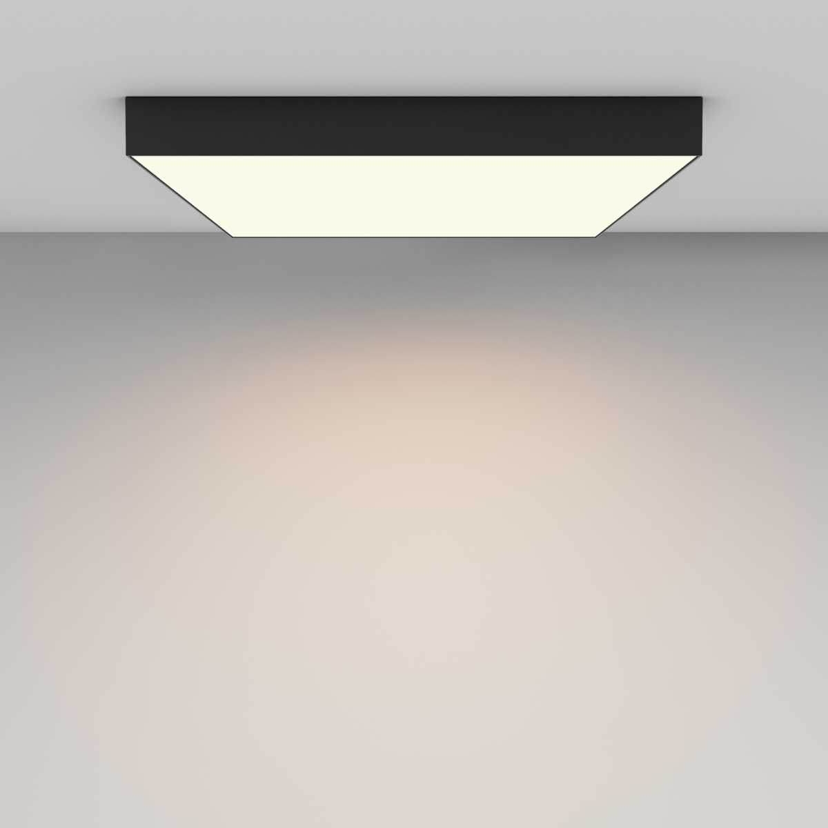 Потолочный светодиодный светильник Maytoni Zon C032CL-90W3K-SQ-B