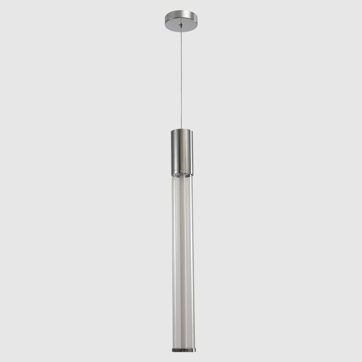 Подвесной светодиодный светильник Crystal Lux Lineup SP11W Led Chrome