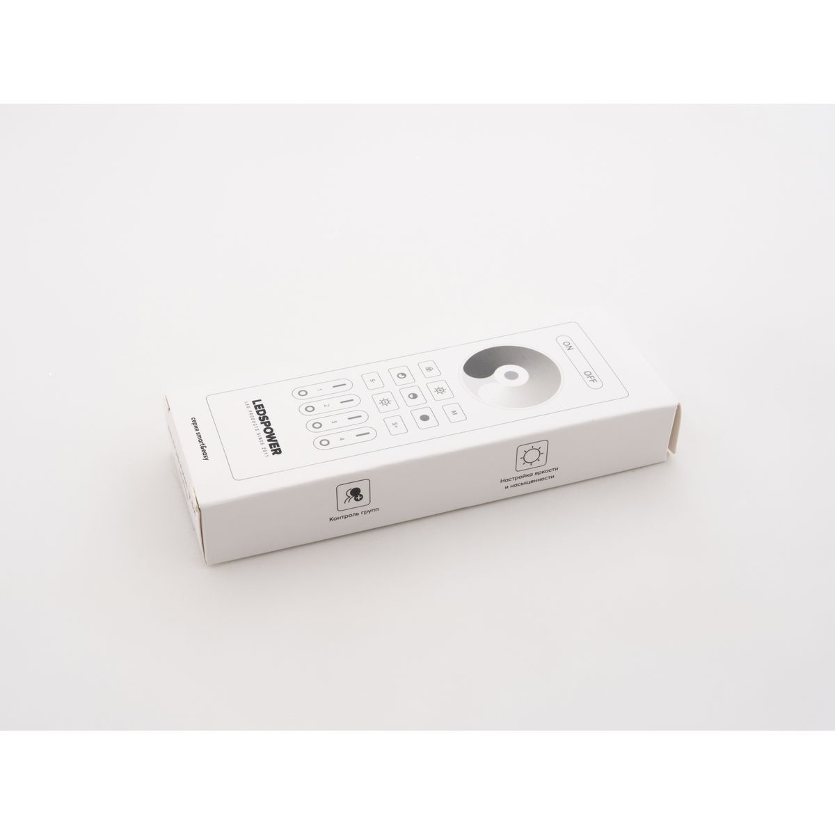 Пульт на 4 зоны LEDS POWER RC01RF белый 006505