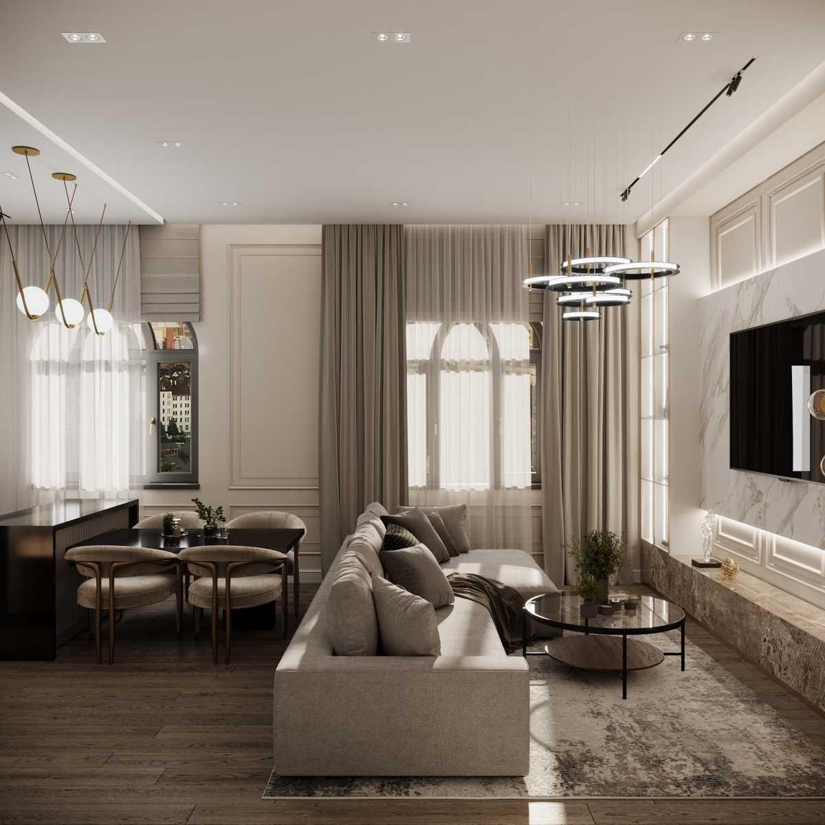 Трековый линейный светильник Hesby Lighting ElDeko, 12Вт-3000К, чёрный HSBL_0079