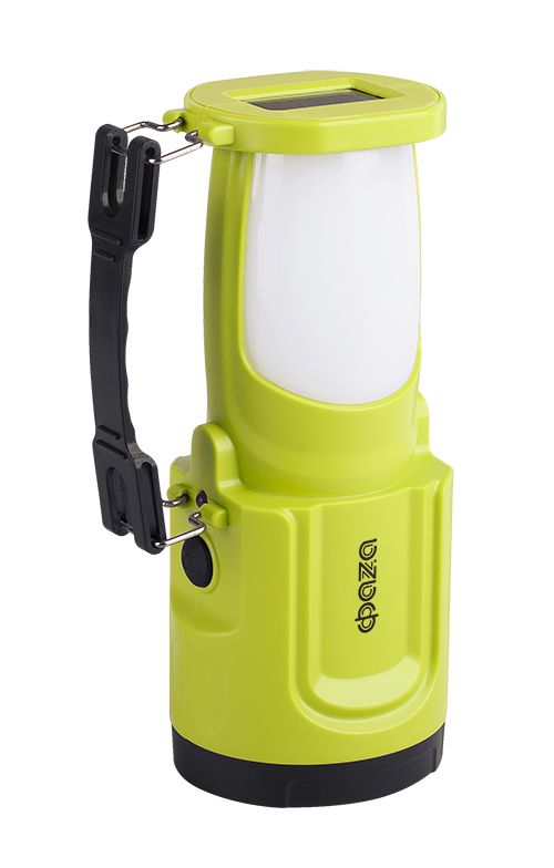 Прожекторный светодиодный фонарь на солнечной батарее ФАZA аккумуляторный 132 лм 180х100 AccuF8-L1W/L24-gn