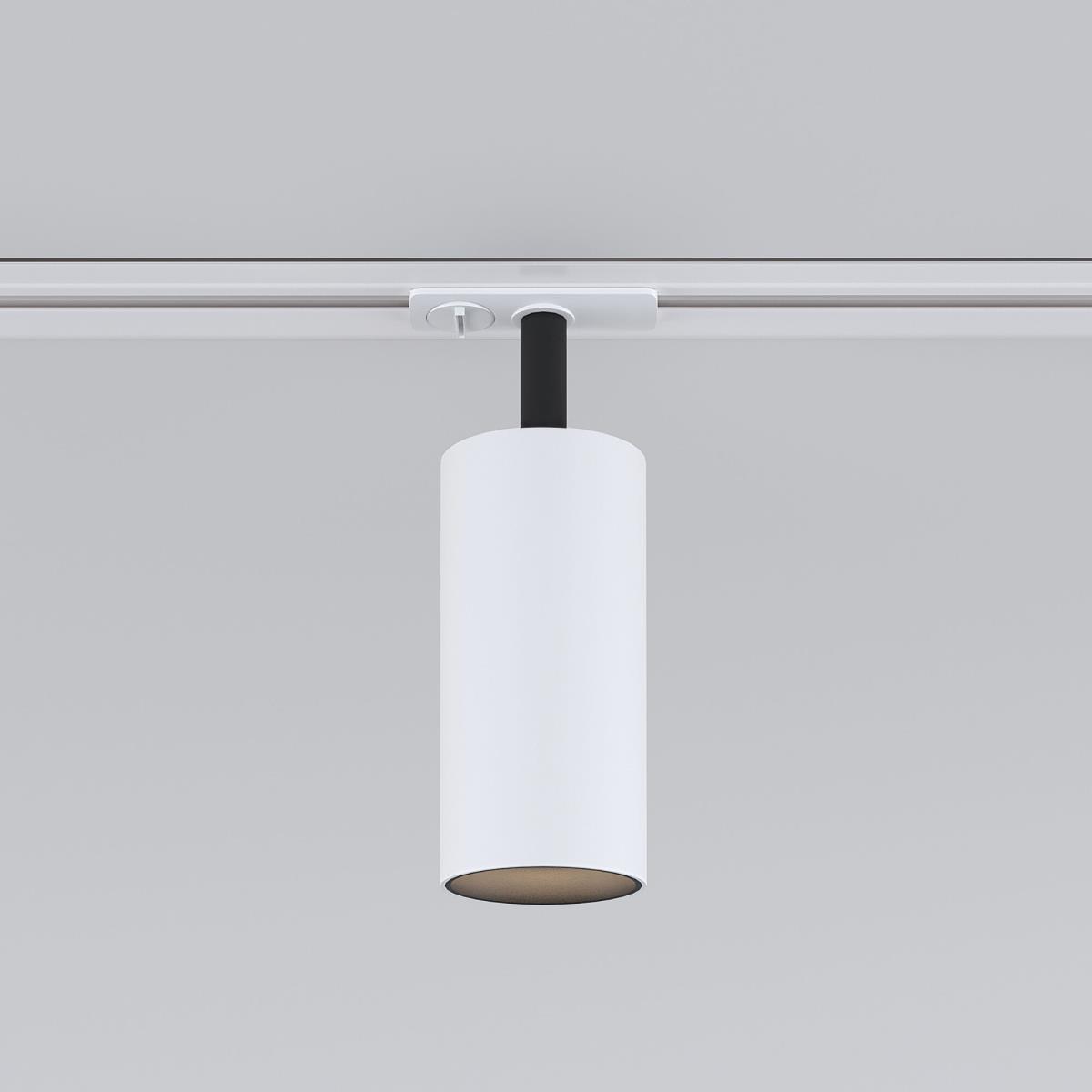 Трековый светодиодный светильник Elektrostandard Diffe 85166/01 белый/черный a058244