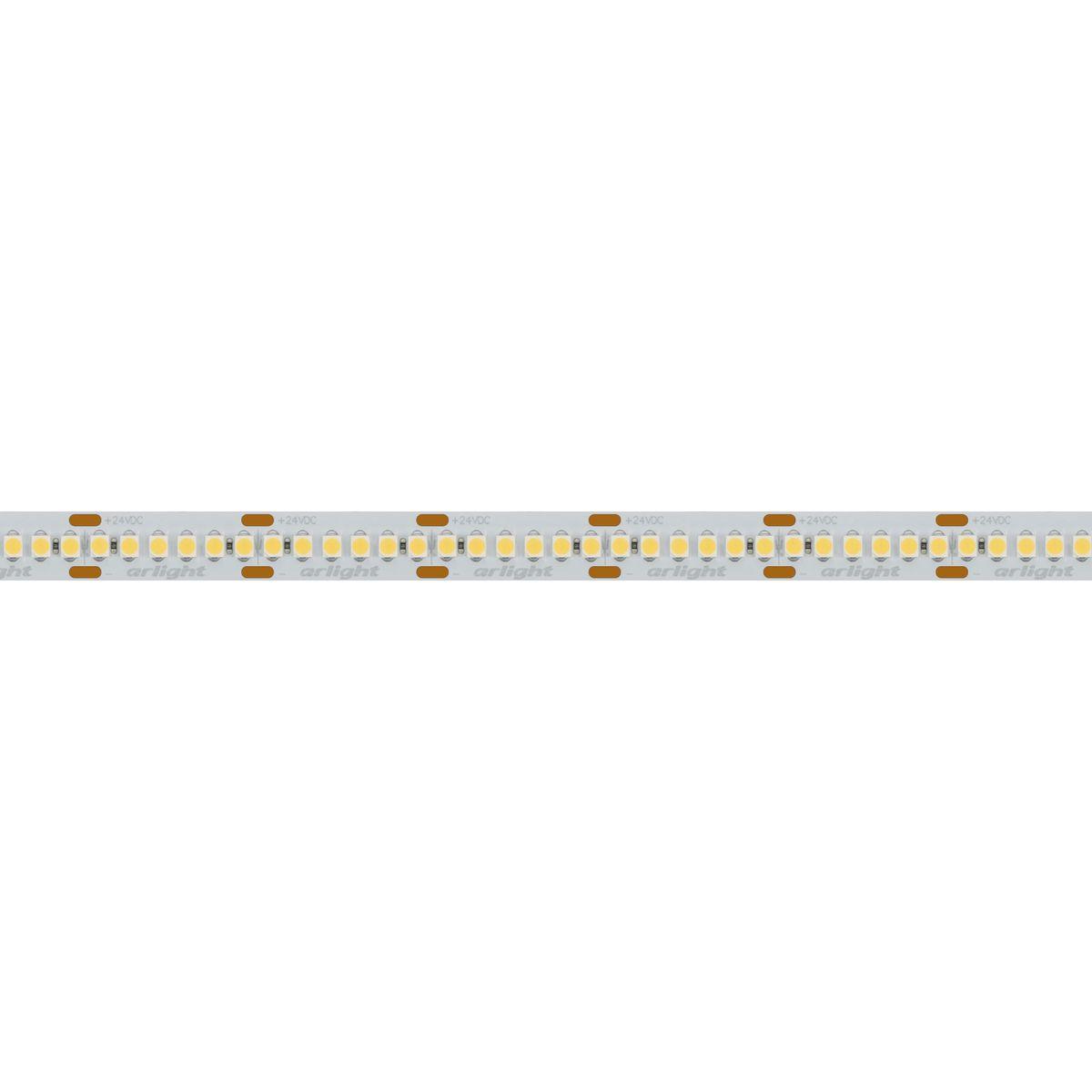 Светодиодная лента Arlight 19,2W/m 240LED/m 3528SMD теплый белый 5M RT-A240-10mm 24V Warm2700 017428(1)