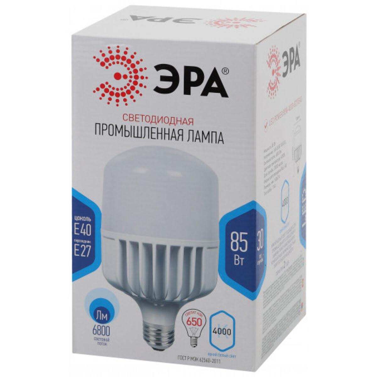 Лампа светодиодная ЭРА LED POWER T140-85W-4000-E27/E40 Б0053064