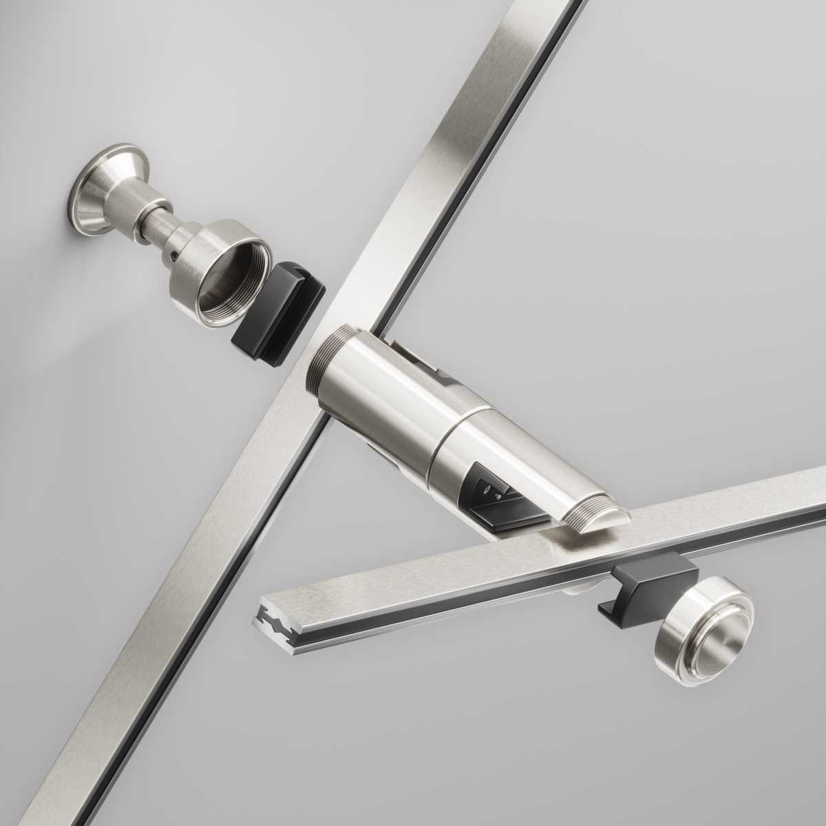Крепление настенное Wall двойное Maytoni Technical TRA155CW-D1-PT