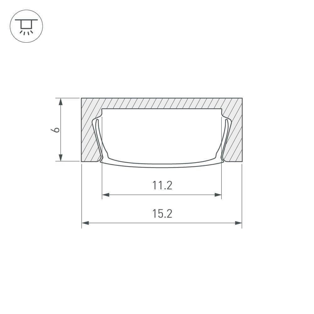 Профиль Arlight MIC-2000 012088