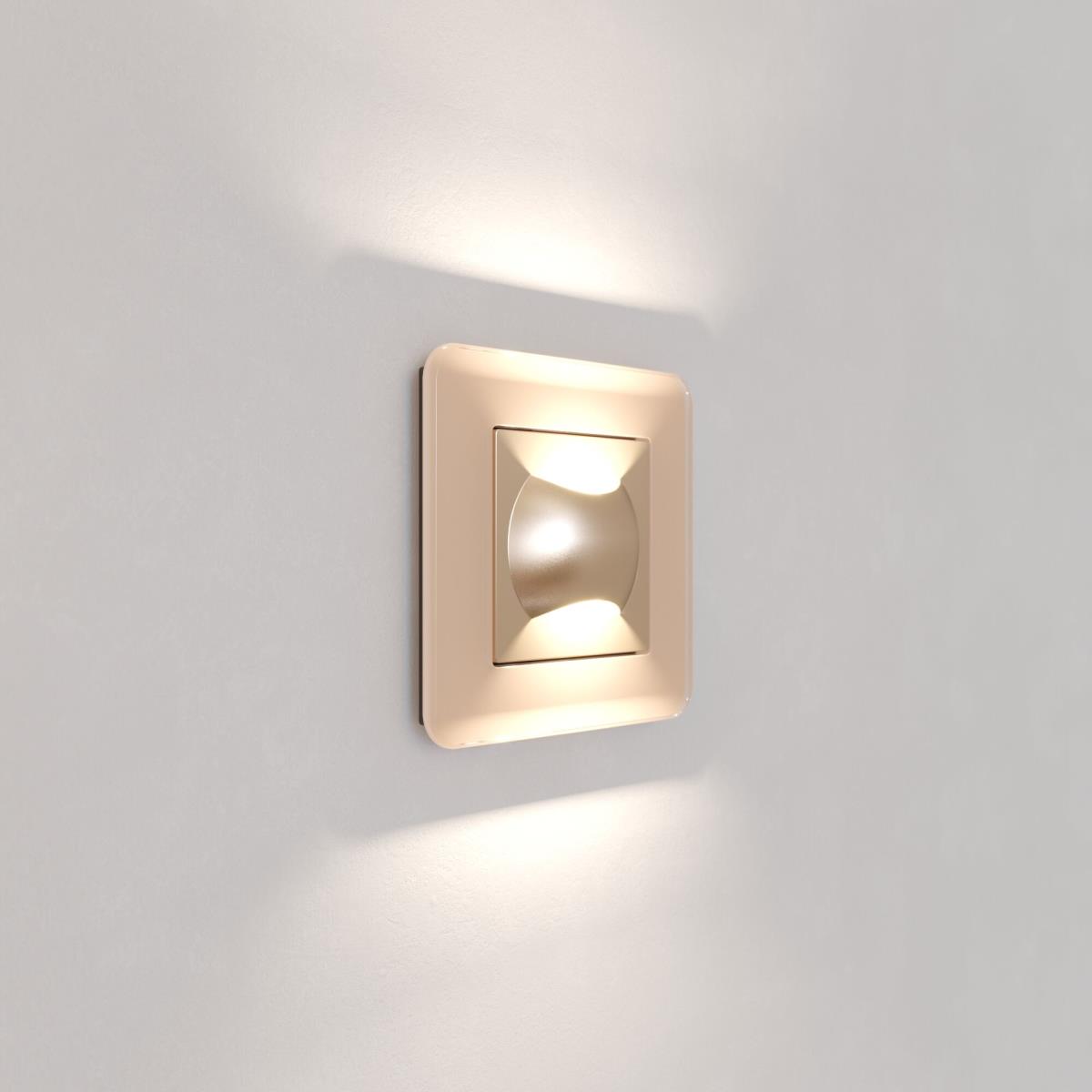 Встраиваемая LED подсветка Werkel шампань W1154511 4690389179259