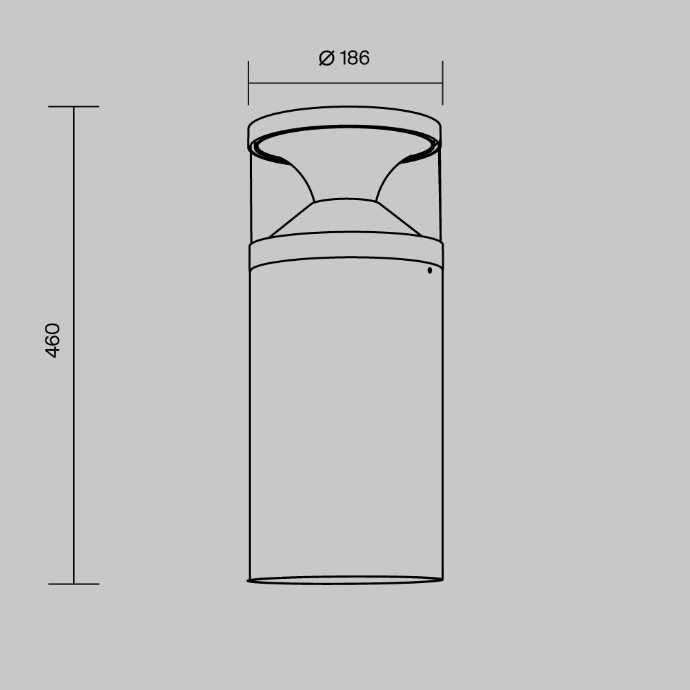 Ландшафтный светильник Maytoni Outdoor O496FL-L21B3K1