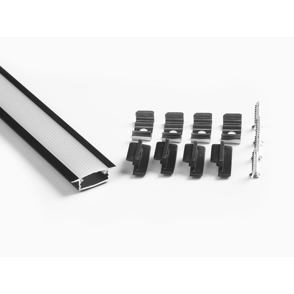 Профиль врезной LEDS POWER СПВ17-2507 алюм. анод-й с матовым рассеивателем 2м 008417