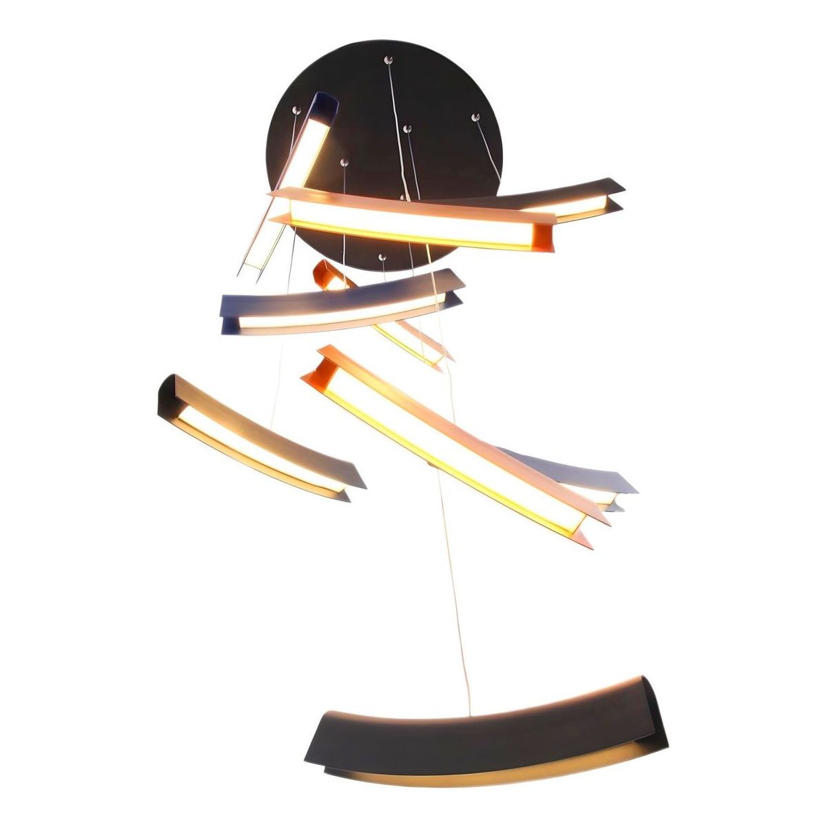 Подвесная светодиодная люстра Mizi'en Slim MZ31505-9-multi
