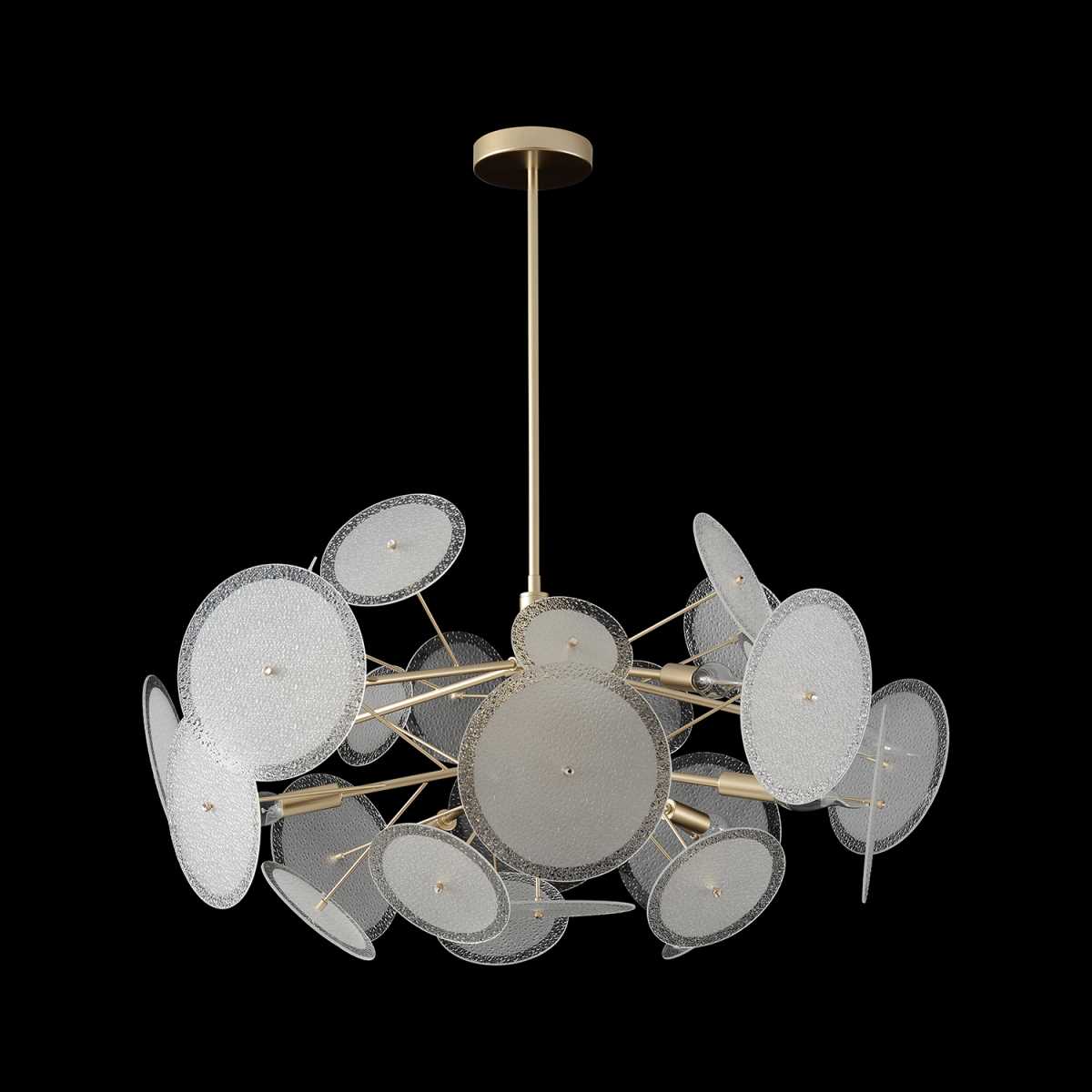 Люстра Crystal Lux DANDELION SP10 GOLD