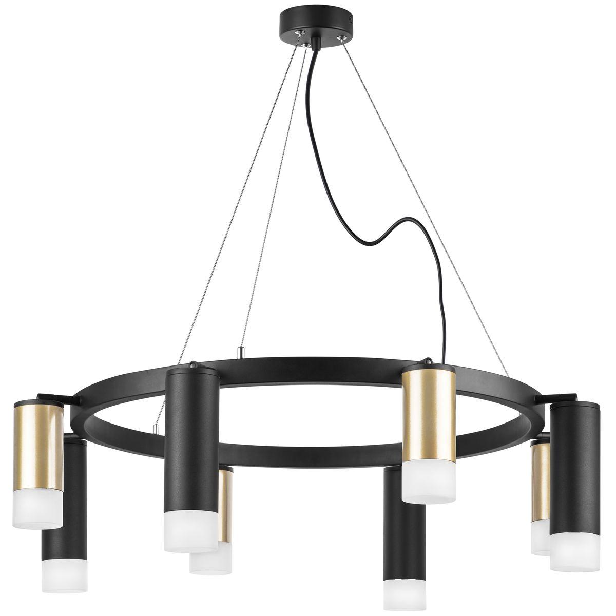 Комплект с подвесной люстрой Lightstar Rullo (571018+214440-4+214487-4+202431-8) LR0184048741