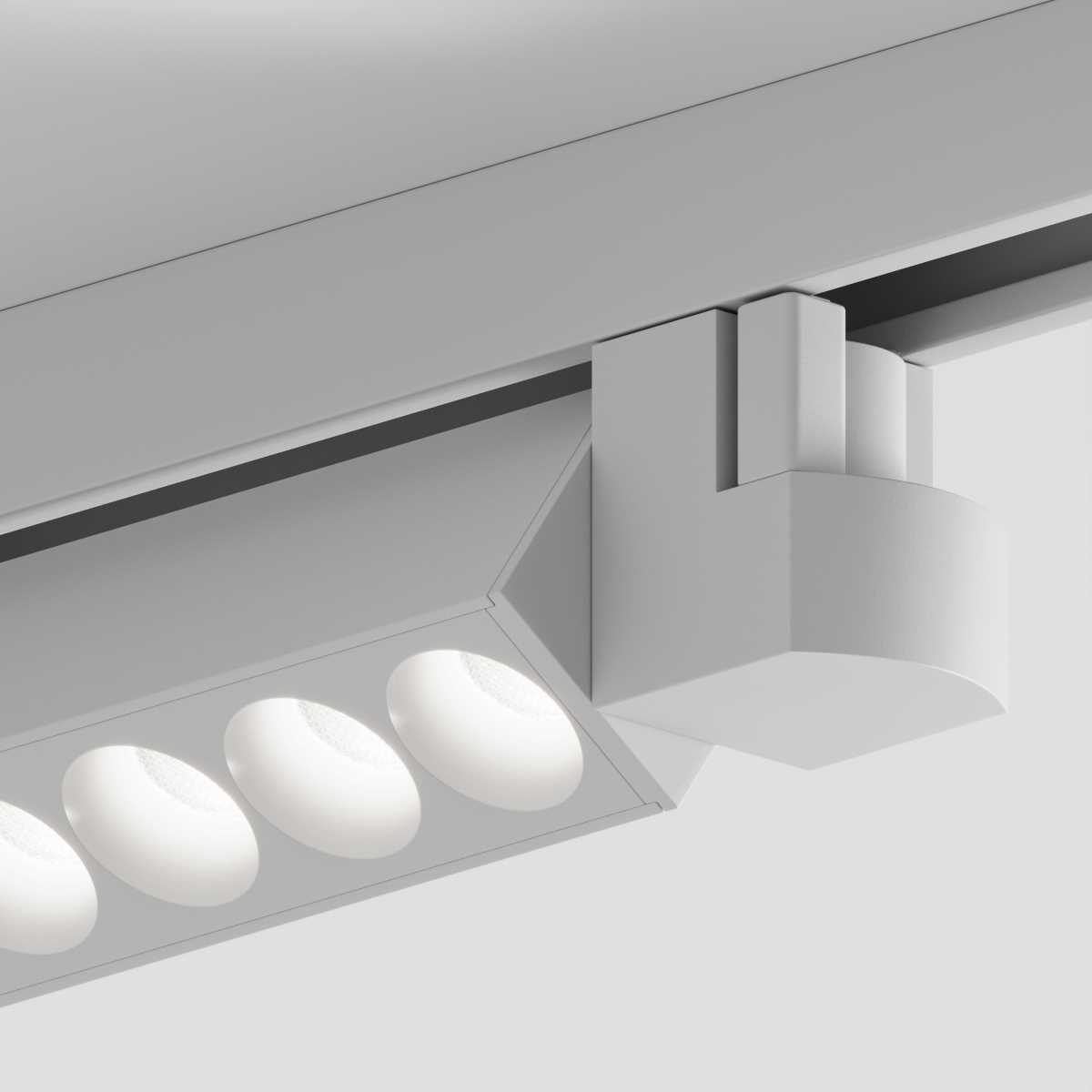 Трековый линейный светильник направленного света Hesby Lighting Skylite Однофазный, 213 мм- 4000К, белый HSBL_0047