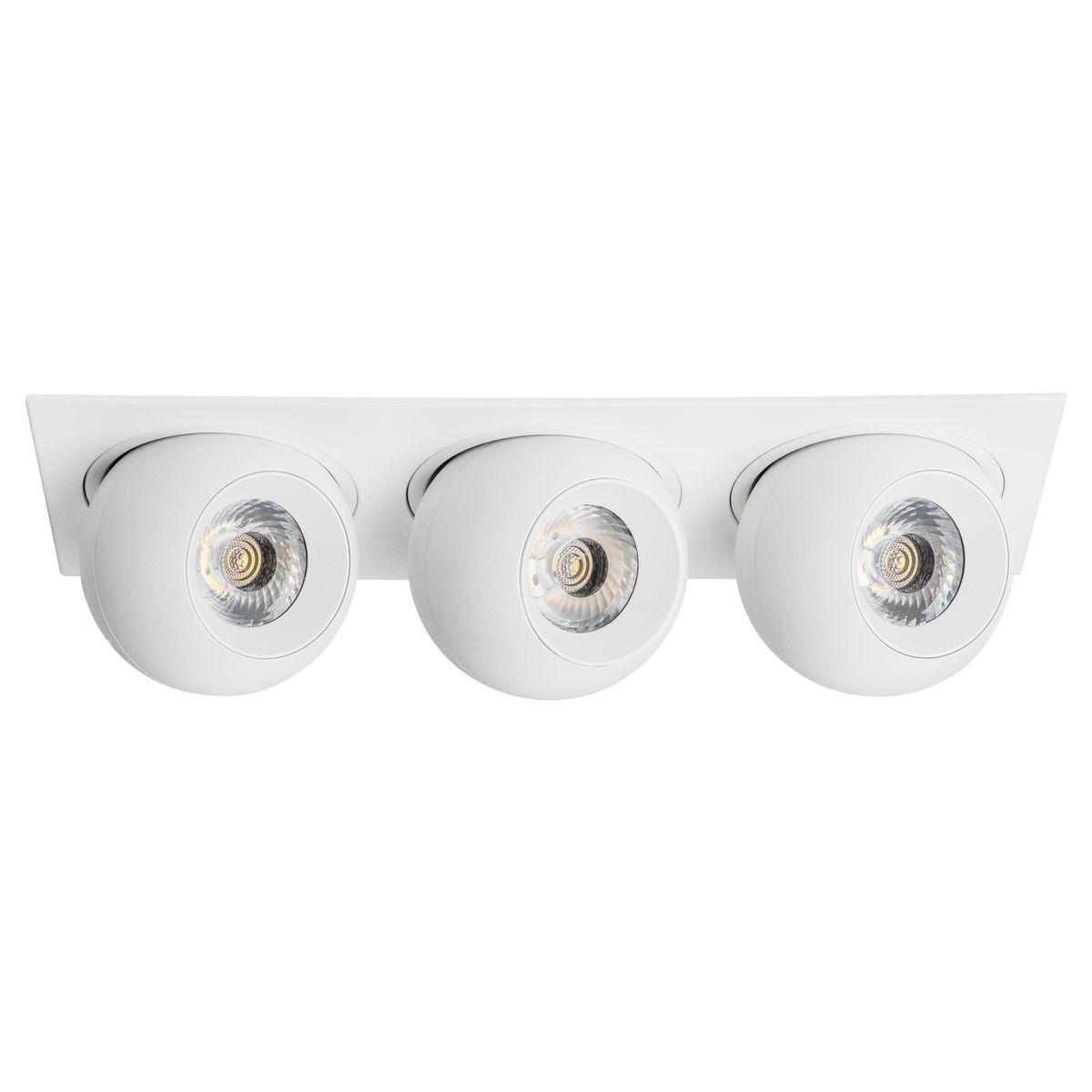 Комплект из светильника и рамки Lightstar Intero Ball (217536+217064+217064+217064) i536646464