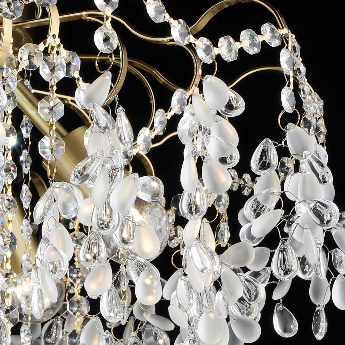 Люстра хрустальная Reluce 76620-0.3-6+6 COP