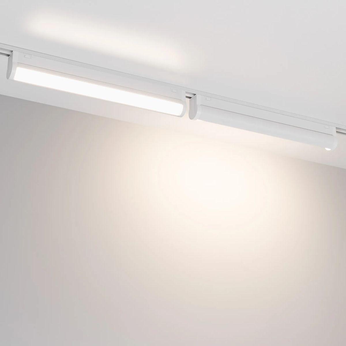 Трековый светодиодный светильник Arlight Mag-Vibe-Flat-Turn-L305-12W Day4000 044450