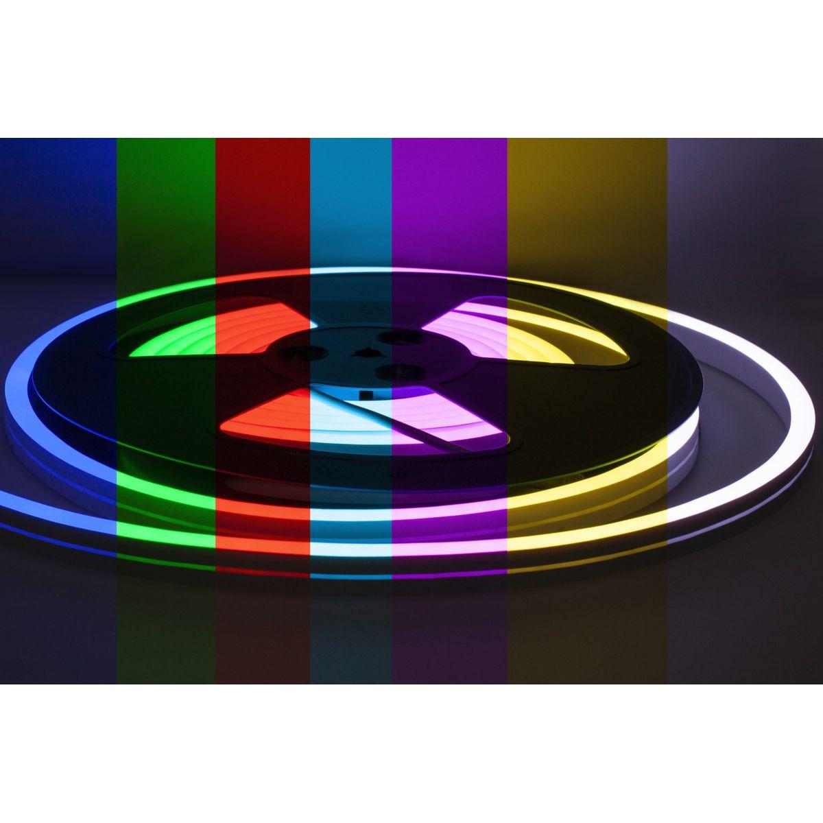 Светодиодный неон NeonLine ELF, боковой изгиб ELF-NL-11-side-RGB