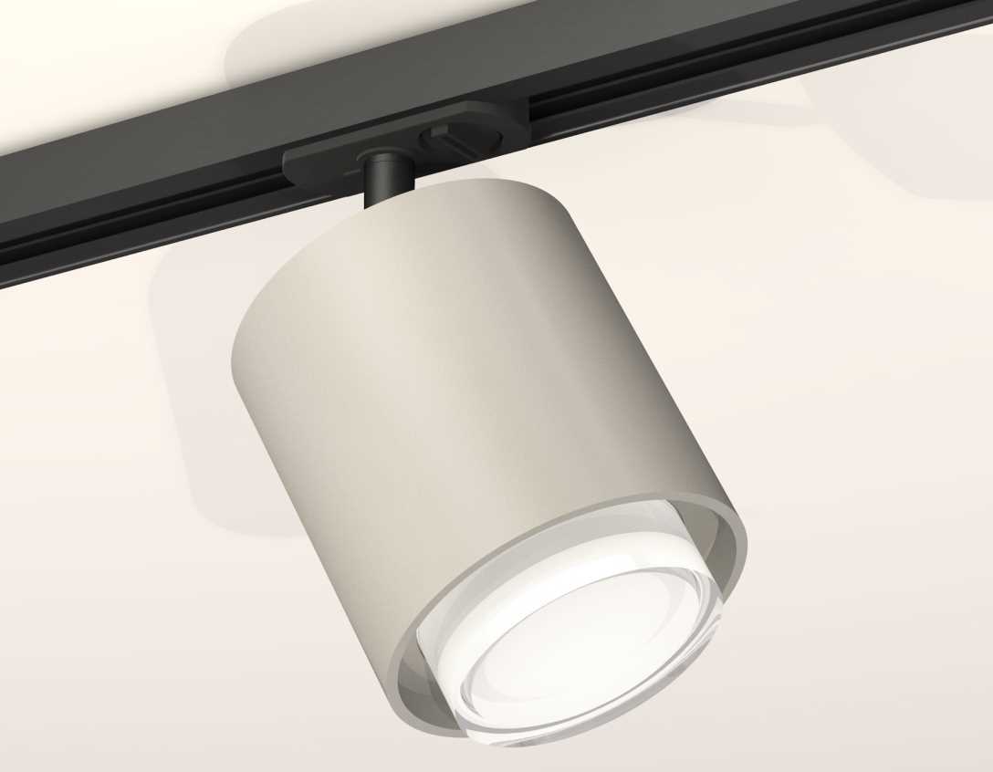 Комплект трекового светильника Ambrella light Track System XT7724002 SGR/CL/SBK серый песок/прозрачный/черный песок (A2537, C7724, N7160)
