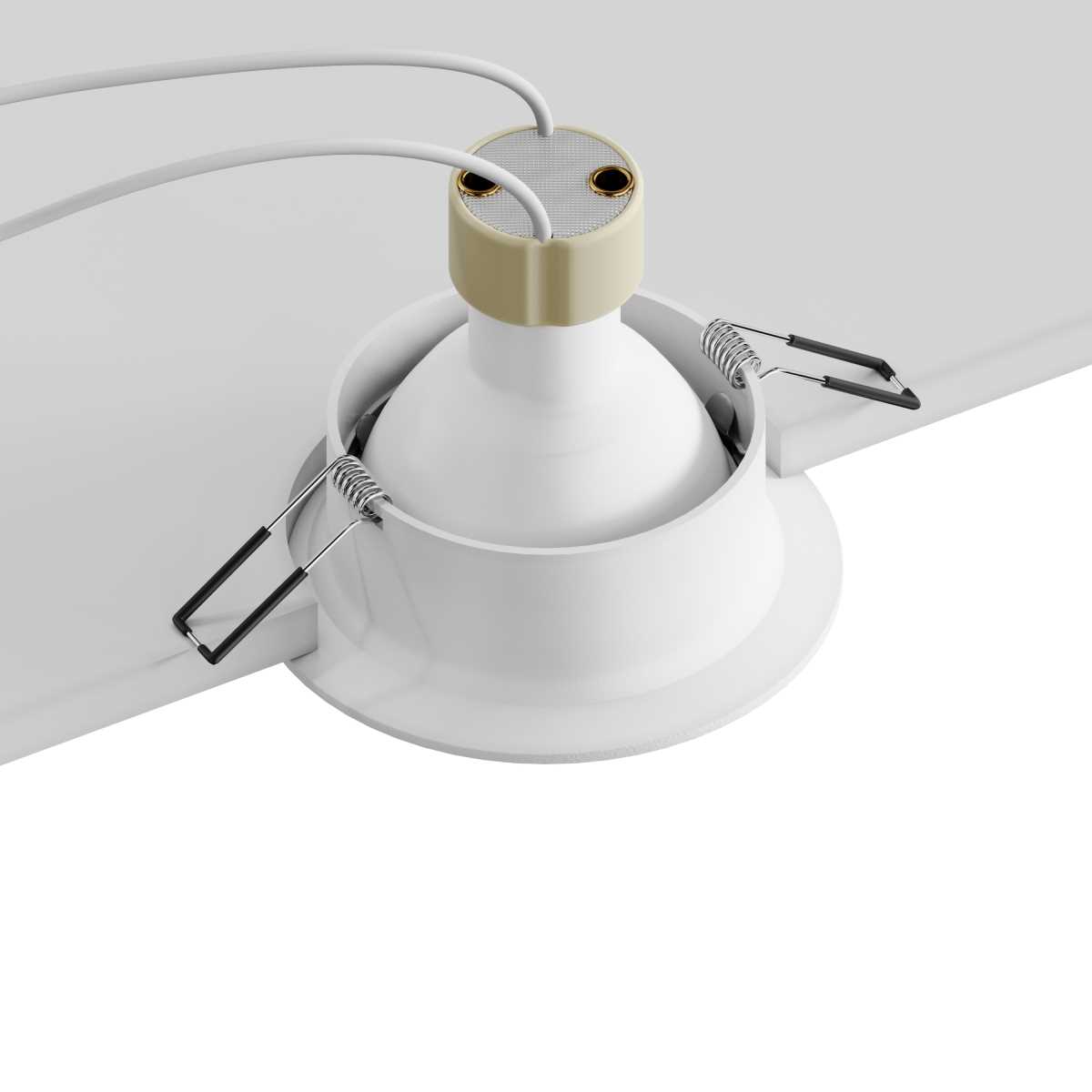 Встраиваемый светильник Hesby Lighting Hesby Glow IP20,50Вт, GU10, белый HSBL_0102