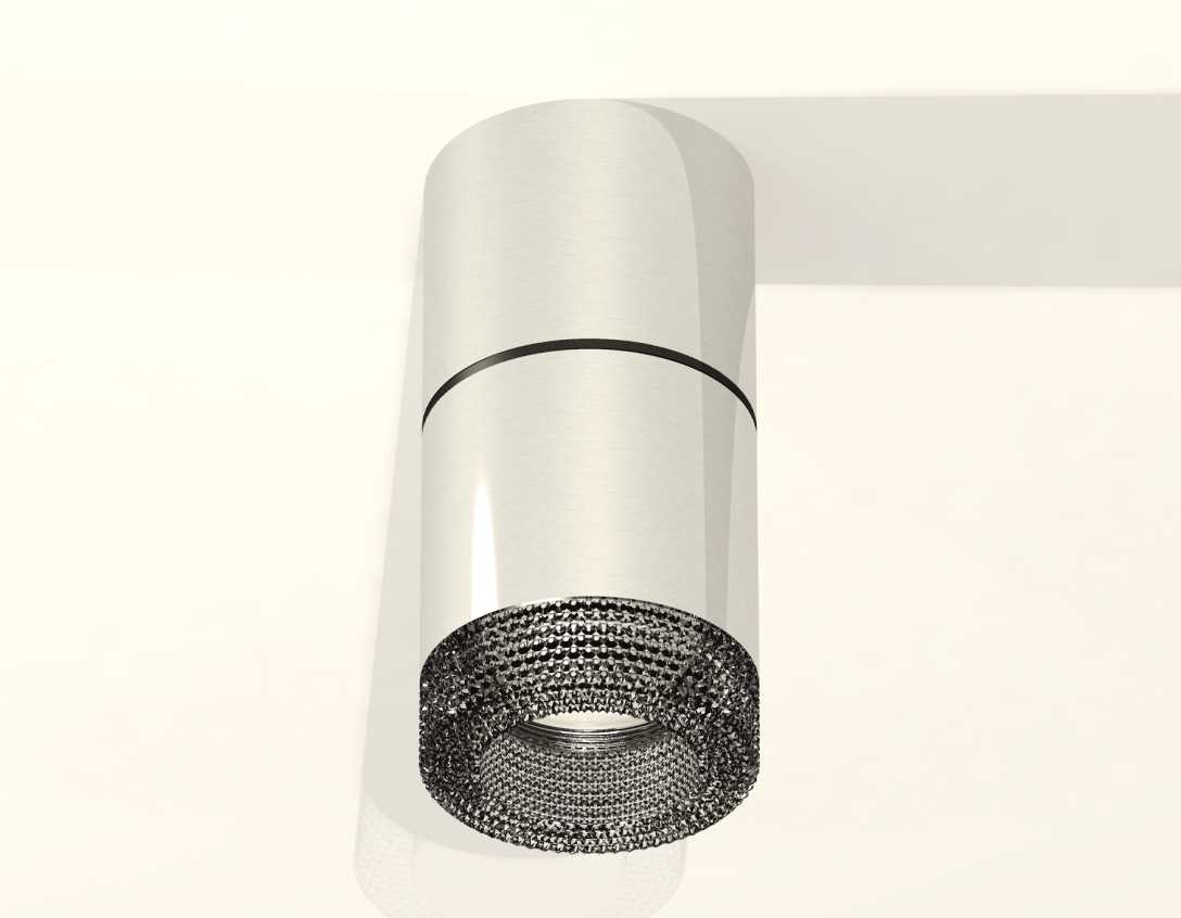 Комплект накладного светильника Ambrella light Techno Spot XS7405042 PSL/BK серебро полированное/тонированный (C7405, A2071, C7405, N7192)
