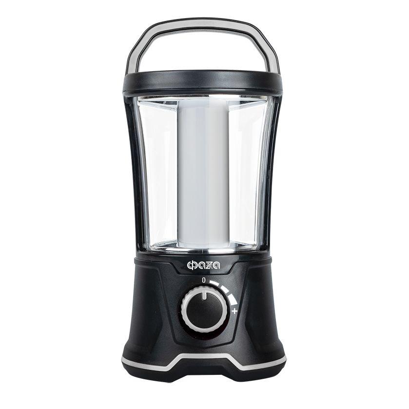 Кемпинговый светодиодный фонарь ФАZA аккумуляторный 440 лм 209х103 AccuF5-L20W-bk