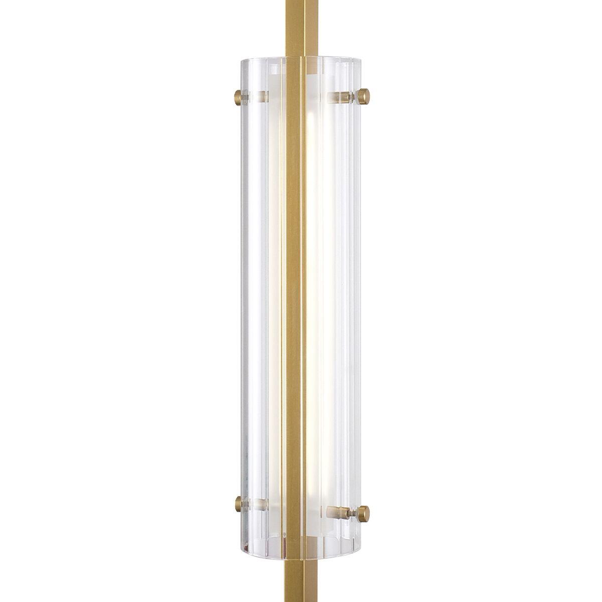 Подвесной светодиодный светильник Indigo Vitreo 11067/A/1P Brass V000173L