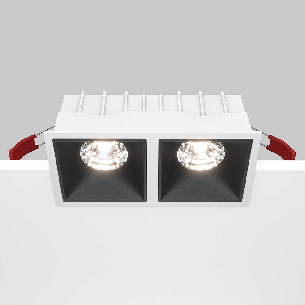 Встраиваемый светильник Maytoni Alfa LED DL043-02-15W4K-D-SQ-WB