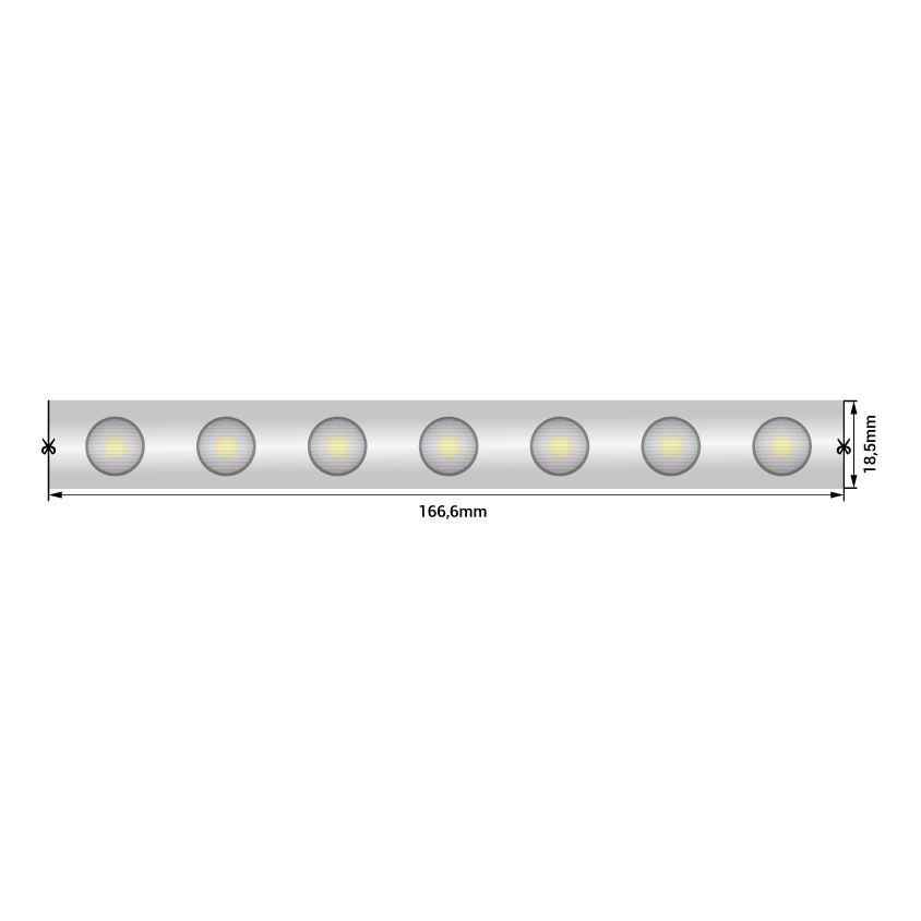 Светодиодная влагозащищенная лента SWG 6,2W/m 42LED/m 5050SMD RGB 5M SWG-242-24-RGB15-67 008253