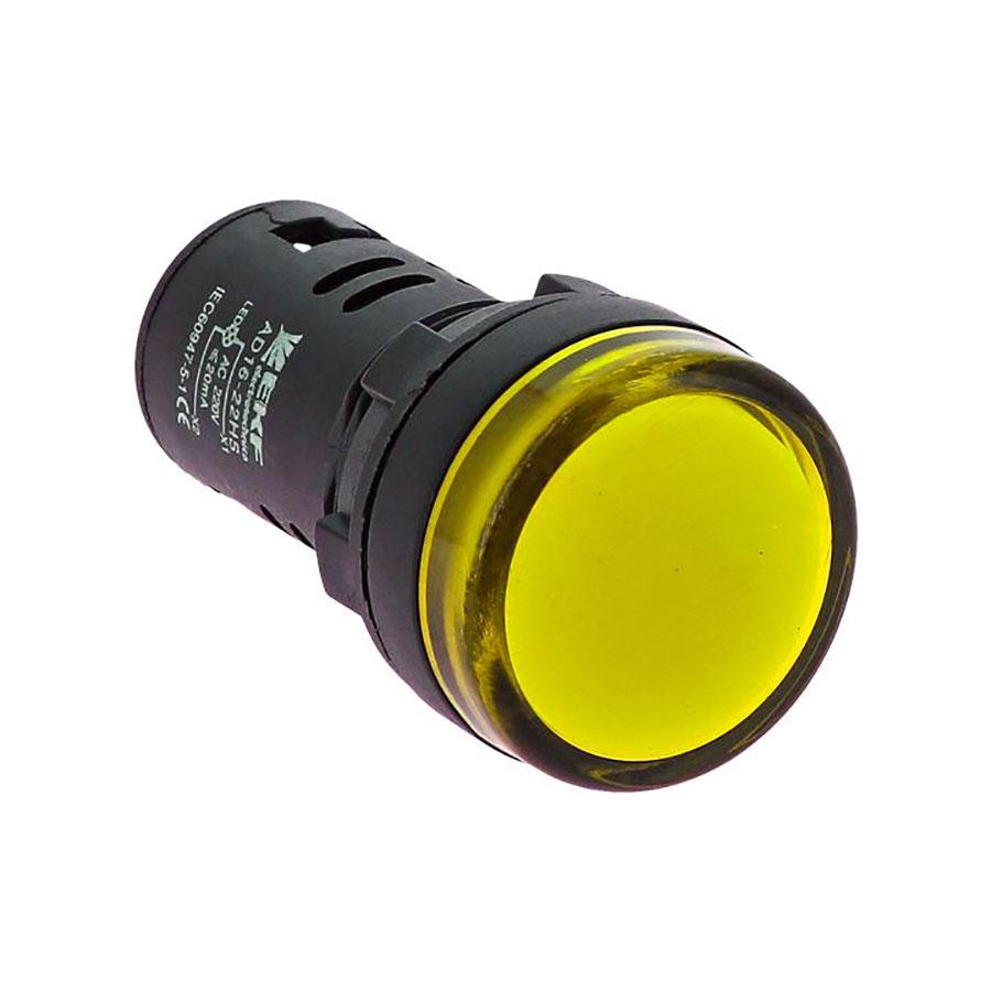 Матрица светодиодная AD16-22HS желтый 230 В AC EKF PROxima ledm-ad16-o