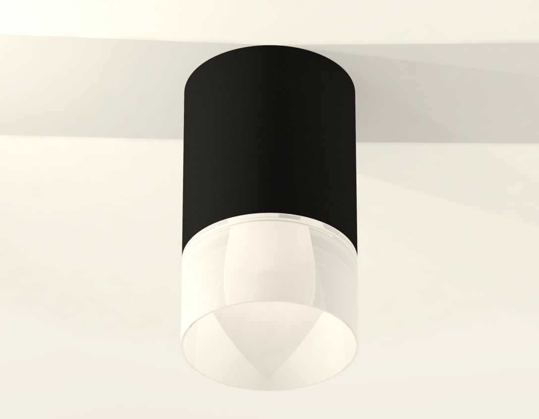 Комплект накладного светильника Ambrella light Techno Spot XS7422025 SBK/FR черный песок/белый матовый (C7422, N7170)