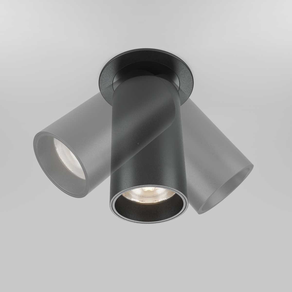 Встраиваемый светодиодный спот Maytoni Technical Focus Led DL125-L12-4K-B