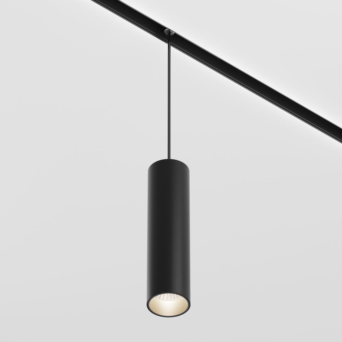 Трековый подвесной светодиодный светильник Maytoni Technical Focus Led TR041-2-12W4K-B