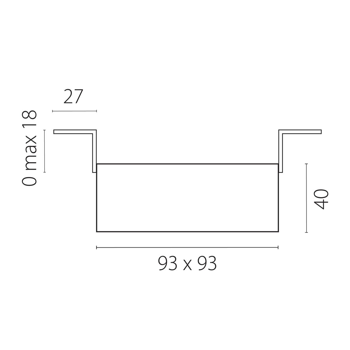 Комплект со светильником Lightstar Domino Quad (214510+214506+214006) G214506WMOD