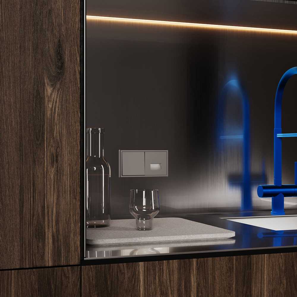 Накладка для подсветки светодиодной, S70 (капучино) Voltum VLS002314