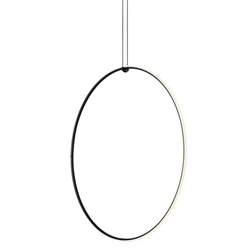 Люстра Loft-Concept Black LED Circle Lamp 40.5556-0