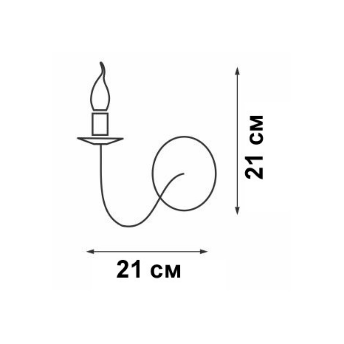 Бра Vitaluce V1782-0/1A