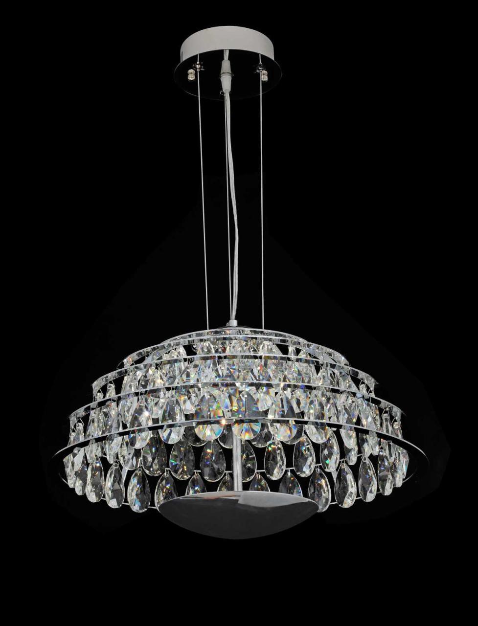 Люстра подвесная Alfa Light F4024-19 500mm CH LED