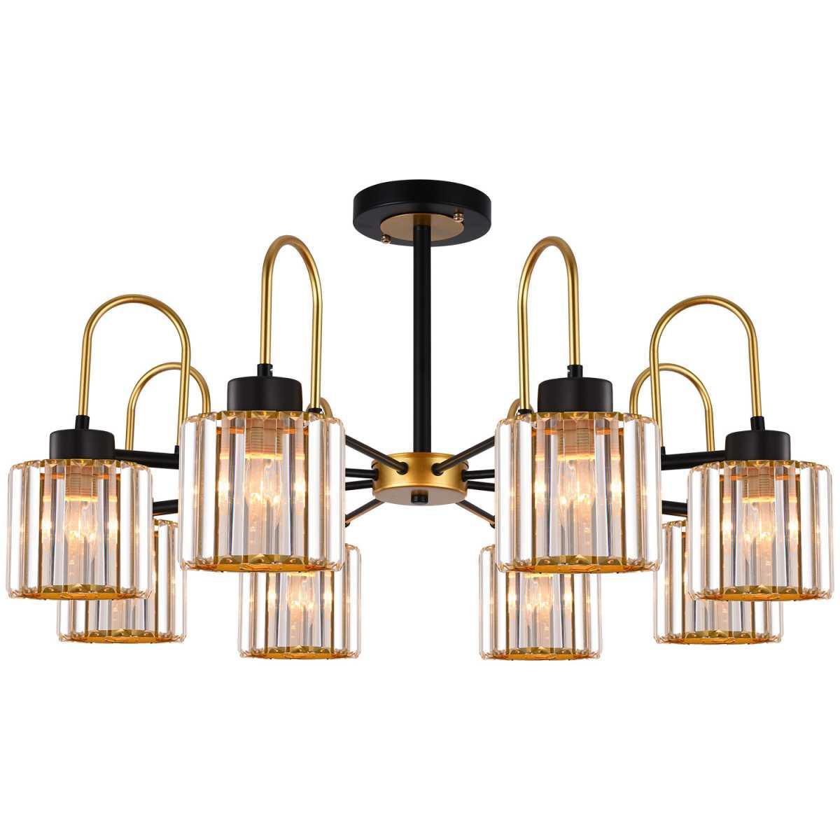 Люстра Illumico IL1305-8CPA-29 BK GD