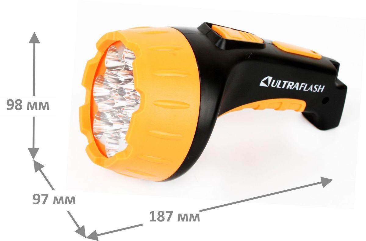 Рабочий светодиодный фонарь Ultraflash Accu Profi аккумуляторный 180х100 50 лм LED3815 9217