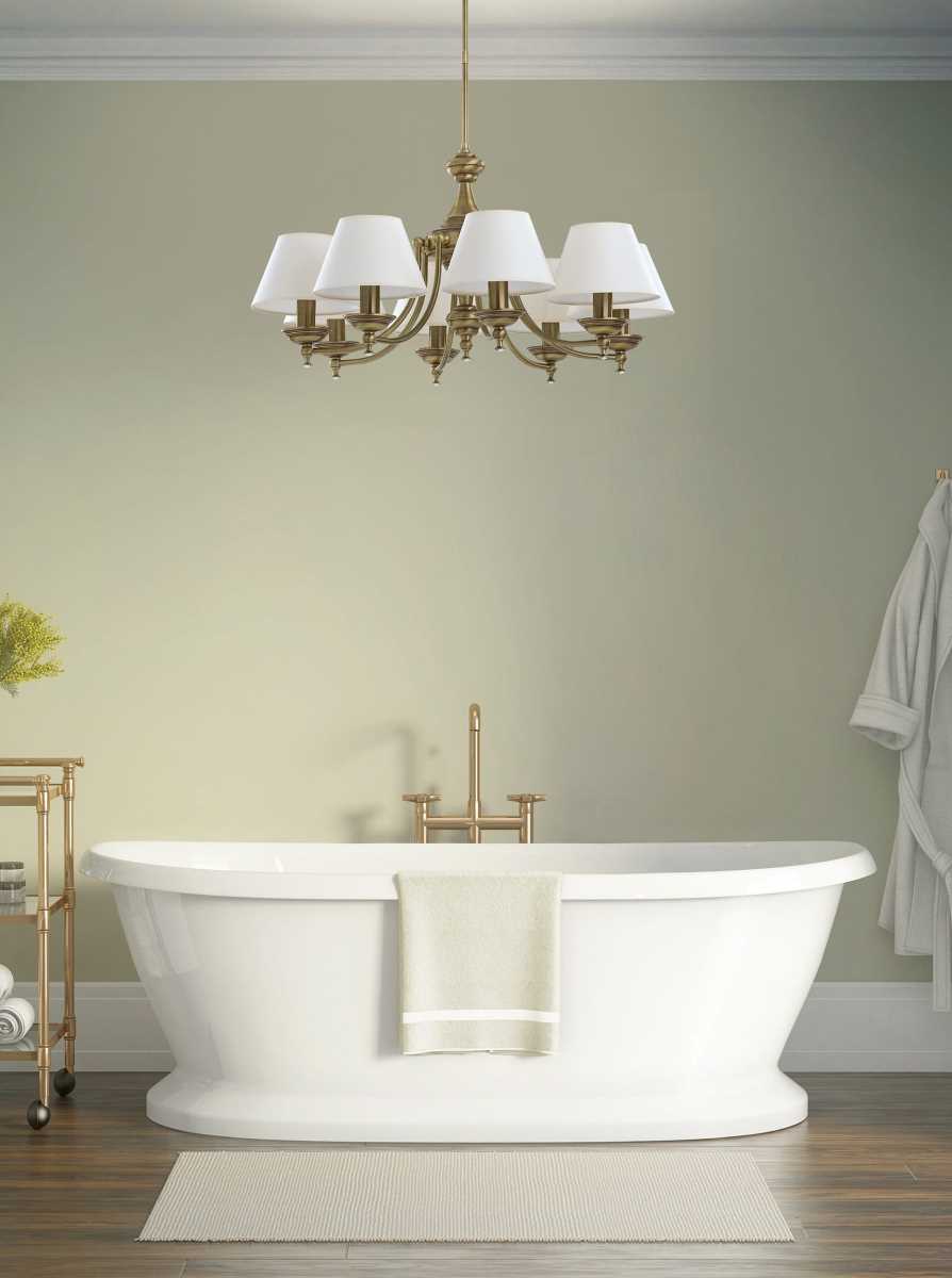 Подвесной светильник KUTEK San Marino Aba?ur SAN-ZW-8(P/A)CR