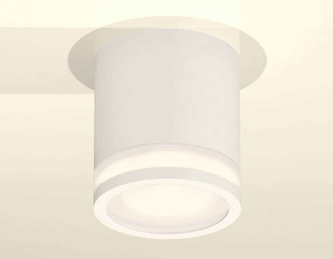 Комплект накладного светильника Ambrella light Techno Spot XS7401041 SWH/FR белый песок/белый матовый (C7401, N7120)