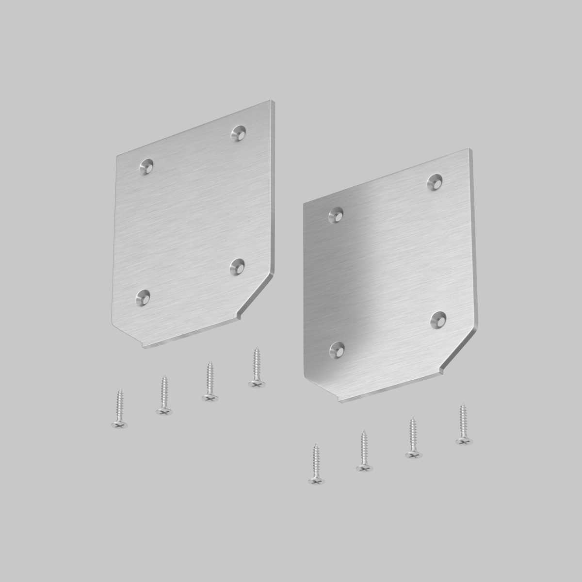 Заглушка торцевая Maytoni Technical к профилю 2шт TRA034MPEC-21S(N)