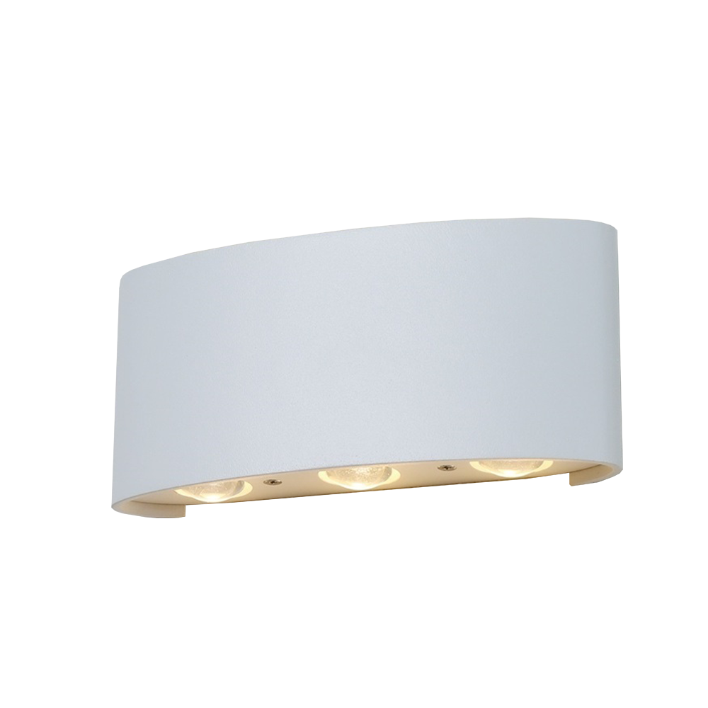 Уличный настенный светодиодный светильник Crystal Lux CLT 023W3 WH