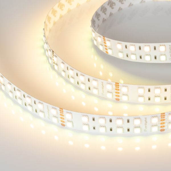 Светодиодная лента Arlight 32W/m 144LED/m 5060SMD разноцветный/теплый белый 5M 012327(2)