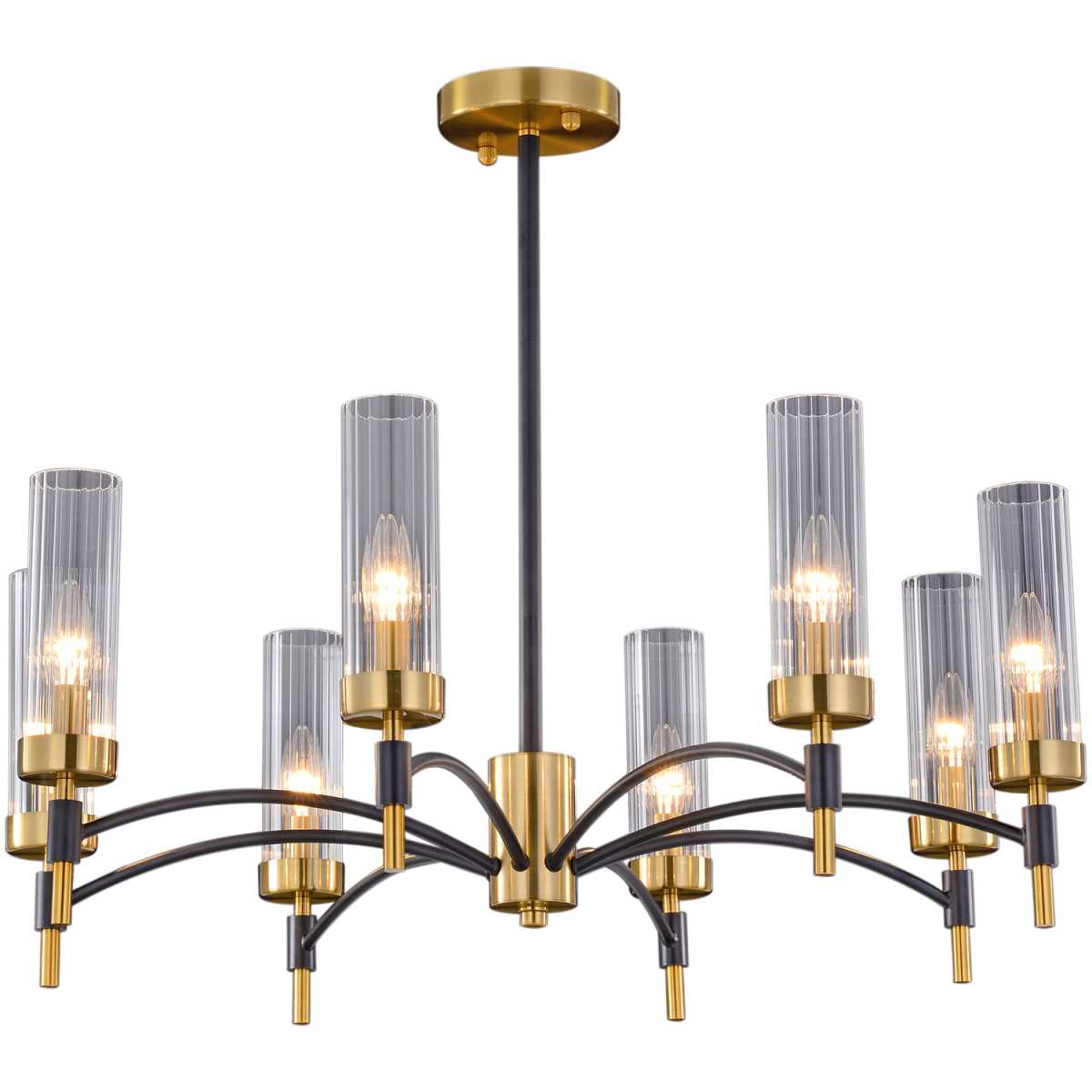 Потолочный светильник ILLUMICO IL5177-8PLS-29 BRASS TUBO