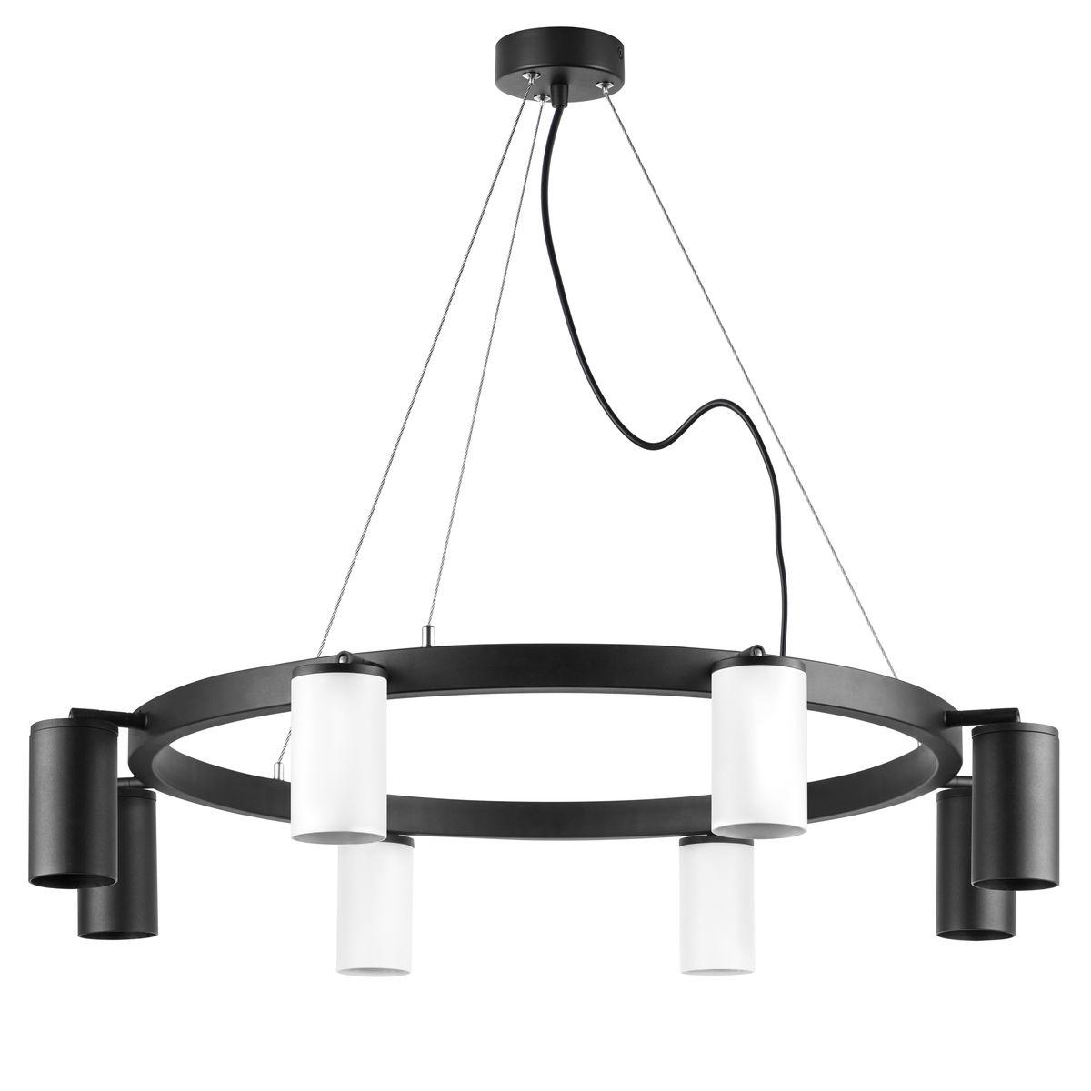 Комплект с подвесной люстрой Lightstar Rullo (571018+214436-4+214437-4) LR018364374