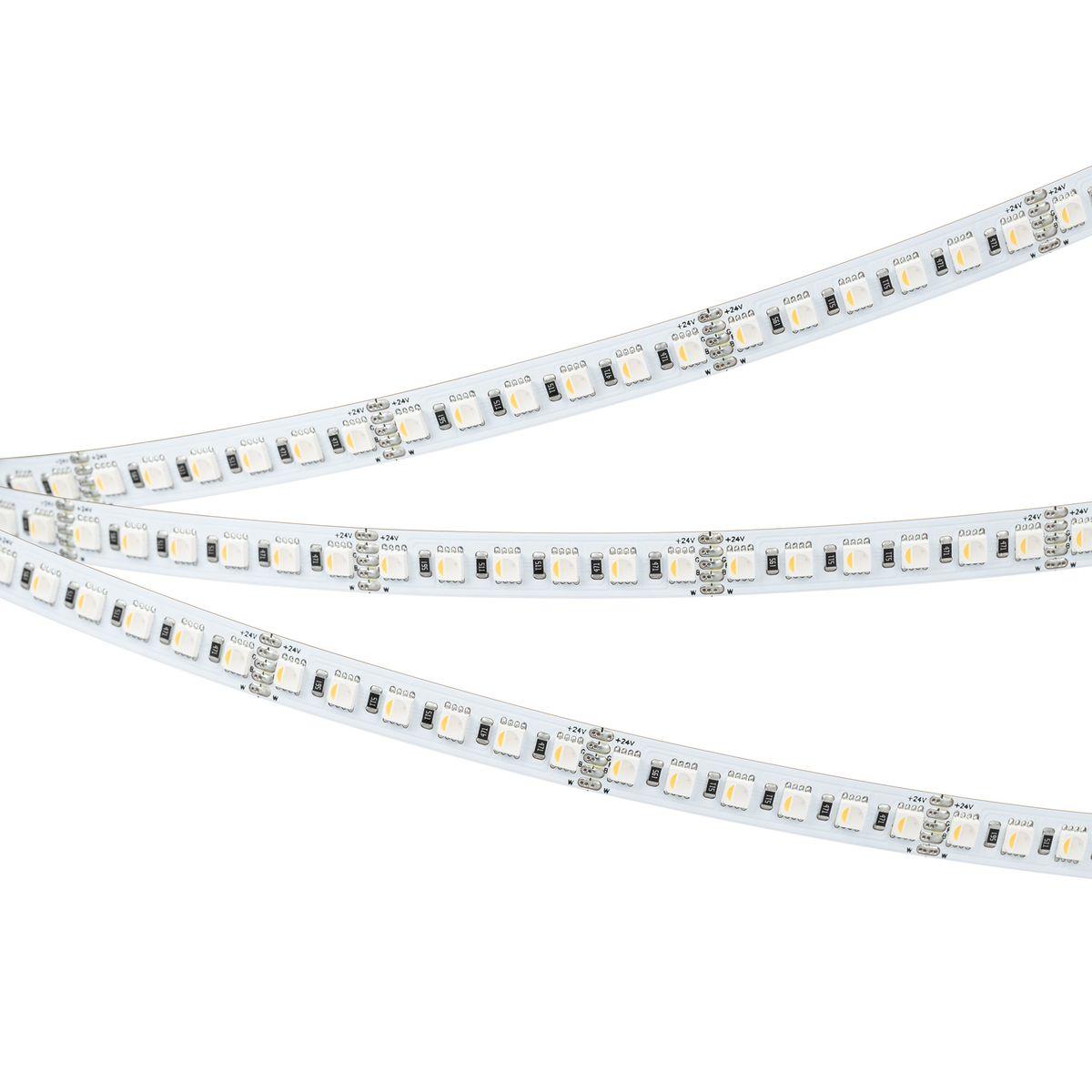 Светодиодная лента Arlight 5W/m 120Led/m 4040SMD разноцветный/холодный белый 5M RT-H120-10mm 24V RGBW-White-4-in-1 048748