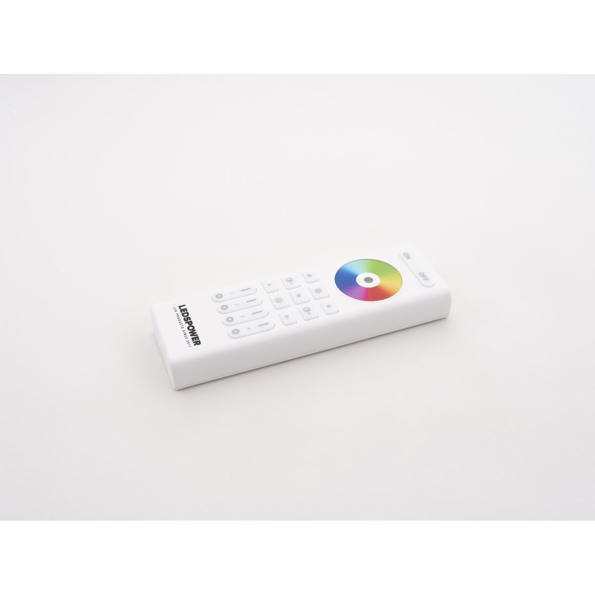 Пульт LEDS POWER RGB/RGBW/RGBCCT на 4 зоны RC03RF белый 006543